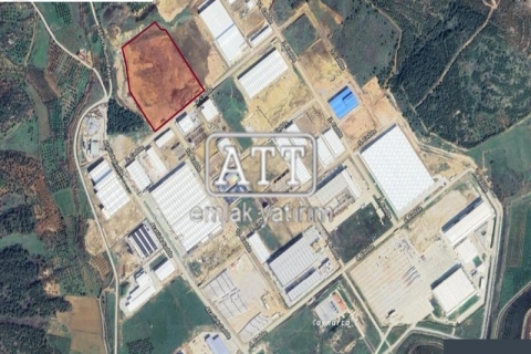 İzmir Bergama OSB Satılık Sanayi Arsası 60.000 m2 (30.000 m2 Projeli) - ATT Emlak