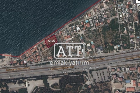 İzmir Narlıdere Denize Sıfır Satılık Arsa 3213 m2 - ATT Emlak